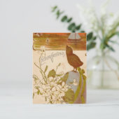 Cartes Pour Fêtes Annuelles Salutations de Pâques (Debout devant)