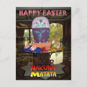 Cartes Pour Fêtes Annuelles Salutations de Pâques et meilleurs voeux