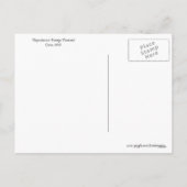 Cartes Pour Fêtes Annuelles Salutations de Pâques vintages (Dos)