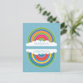 Cartes Pour Fêtes Annuelles Salutations de saison (Debout devant)