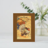 Cartes Pour Fêtes Annuelles Salutations de Thanksgiving (Debout devant)