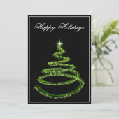 Cartes Pour Fêtes Annuelles Salutations de vacances professionnelles (Debout devant)