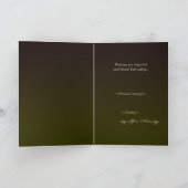 Cartes Pour Fêtes Annuelles Salutations de Yuletide (Intérieur)