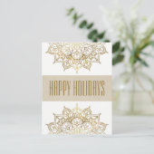 Cartes Pour Fêtes Annuelles Salutations fascinantes chics élégantes de (Debout devant)