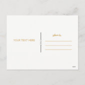 Cartes Pour Fêtes Annuelles Salutations fascinantes chics élégantes de (Dos)