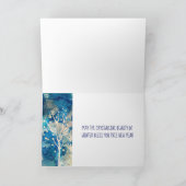 Cartes Pour Fêtes Annuelles Salutations hivernales Starlight (Intérieur)