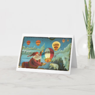 Cartes Pour Fêtes Annuelles Salutations victoriennes de Noël