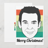 Cartes Pour Fêtes Annuelles Sam Harris Joyeux Noël (Devant / Derrière)
