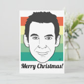 Cartes Pour Fêtes Annuelles Sam Harris Joyeux Noël (Debout devant)