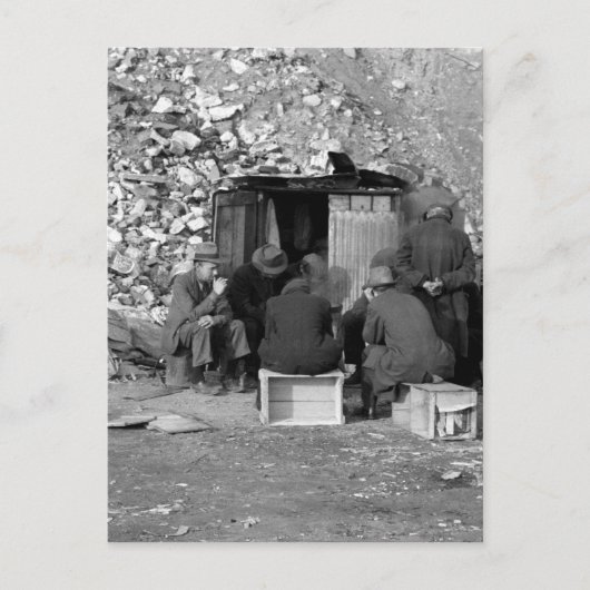 Cartes Pour Fêtes Annuelles Sans-abri et chômeurs 1938 (Devant)