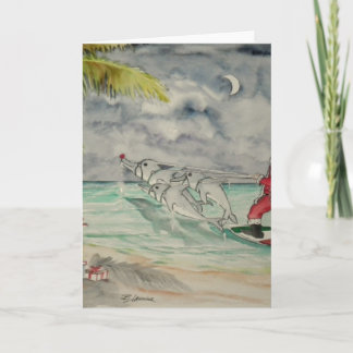 Cartes Pour Fêtes Annuelles Santa Caribbean Style.jpg