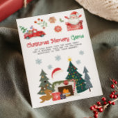 Cartes Pour Fêtes Annuelles Santa Christmas Memory Game