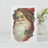 Cartes Pour Fêtes Annuelles Santa Claus (Debout devant)