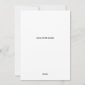 Cartes Pour Fêtes Annuelles Santa Claus (Dos)