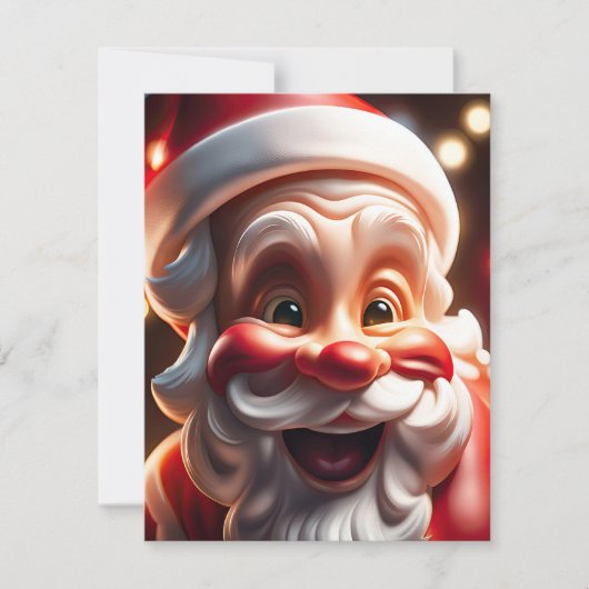 Cartes Pour Fêtes Annuelles Santa Claus (Devant)