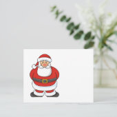Cartes Pour Fêtes Annuelles Santa Claus (Debout devant)