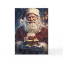 Santa Claus Christmas Card