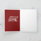 Cartes Pour Fêtes Annuelles santa claus ivre (Intérieur)