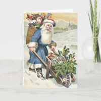 Santa Claus Roue Jouets À feuillage persistant Bon