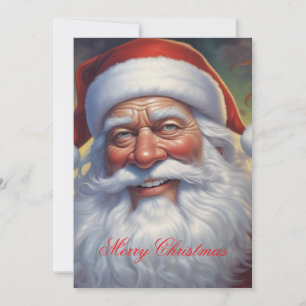 Cartes Pour Fêtes Annuelles Santa Clause Joyeux Noël Bonne année