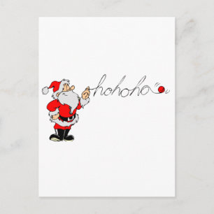 Cartes Pour Fêtes Annuelles Santa (Ho Ho Ho)