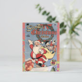 Cartes Pour Fêtes Annuelles Santa's Christmas Comics 1952 (Debout devant)