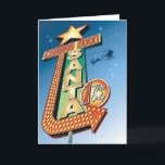 Cartes Pour Fêtes Annuelles Santas Prochainement Neon Signer Retro Christmas C<br><div class="desc">Santas Prochainement Neon Inscrivez-vous aux cartes de Noël rétro pour les fêtes! Souvenez-vous de vos amis, famille associés avec nos Cartes de Noël Rétro! Customisez le message d'accueil à l'intérieur, ajoutez une photo ou un logo, et connectez-vous à votre choix de police. La façon parfaite de répandre la joie de...</div>