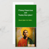 CARTES POUR FÊTES ANNUELLES SANTOBAMA (Devant / Derrière)