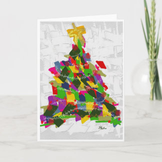 Cartes Pour Fêtes Annuelles sapin de Noël