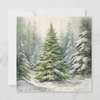 Cartes Pour Fêtes Annuelles Sapin de Noël
