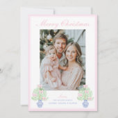 Cartes Pour Fêtes Annuelles Sapin de Noël au pot en grès Grandmillennial (Devant)