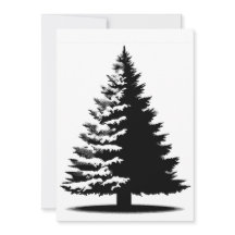 Sapin de Noël Blanc & Noir Élégant en Détresse