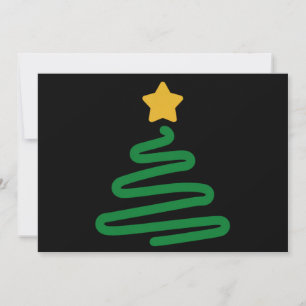Cartes Pour Fêtes Annuelles Sapin de Noël drôle