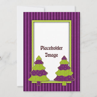 Cartes Pour Fêtes Annuelles Sapin de Noël fantaisiste et étoiles dorées