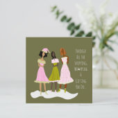 Cartes Pour Fêtes Annuelles Sassy Holiday (Debout devant)