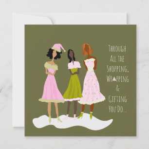 Cartes Pour Fêtes Annuelles Sassy Holiday