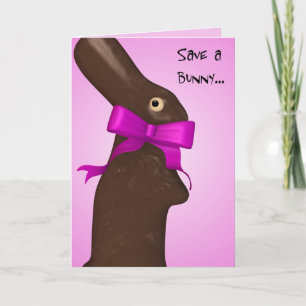 Cartes Pour Fêtes Annuelles Sauvez Un Lapin À Pâques