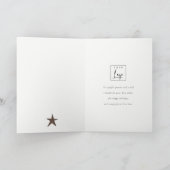 Cartes Pour Fêtes Annuelles Scandi Minimal Blush Heart Logo Christmas Tree (Intérieur)