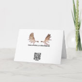 Cartes Pour Fêtes Annuelles Sceau De Ruban Sur Glace (Dos)