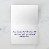 Cartes Pour Fêtes Annuelles Scène de nativité (Intérieur)