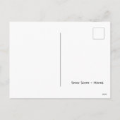 Cartes Pour Fêtes Annuelles Scène De Neige Monet (Dos)