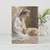 Cartes Pour Fêtes Annuelles Scène de Pâques A - Huiles (Debout devant)