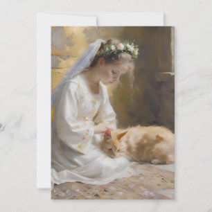 Cartes Pour Fêtes Annuelles Scène de Pâques A - Huiles