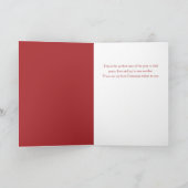 Cartes Pour Fêtes Annuelles Scène d'hiver festive Noël le plus joli plié (Intérieur)