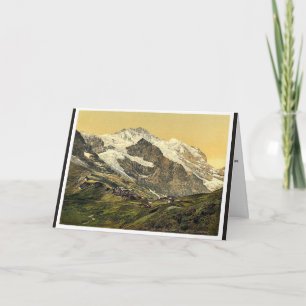 Cartes Pour Fêtes Annuelles Scheidegg, hôtel Jungfrau, Bernese Oberland, Switz