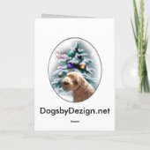 Cartes Pour Fêtes Annuelles Schnoodle Christmas Gifts (Dos)