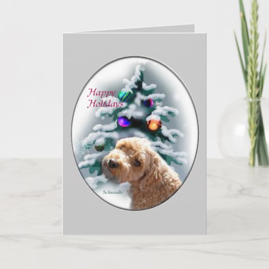 Cartes Pour Fêtes Annuelles Schnoodle Christmas Gifts (Devant)
