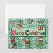 Cartes Pour Fêtes Annuelles Schöne Weihnachten (Devant / Derrière)