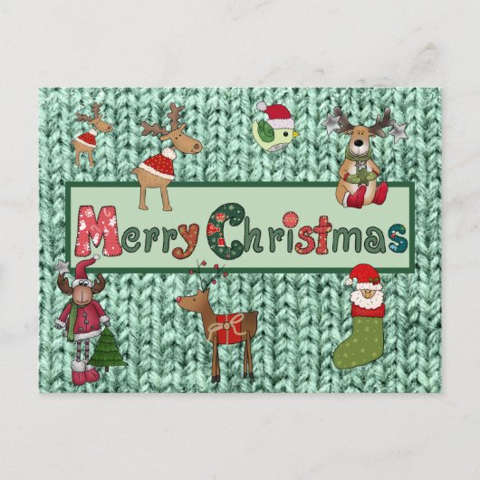 Cartes Pour Fêtes Annuelles Schöne Weihnachten (Devant)