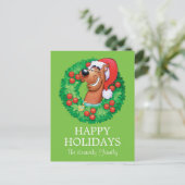 Cartes Pour Fêtes Annuelles Scooby (Debout devant)